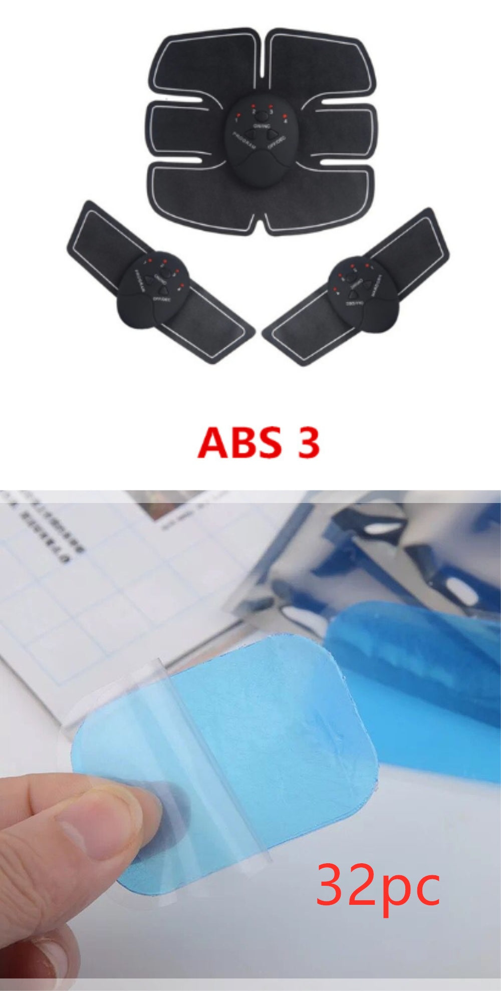 Smart rechargeable abdominal patch